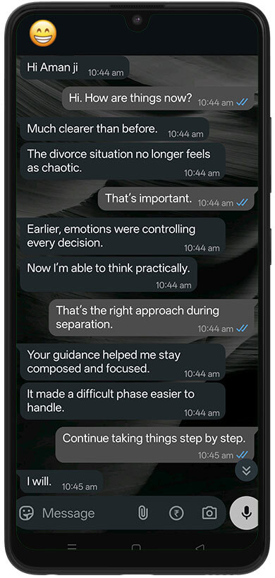 Whatsapp Testimonial